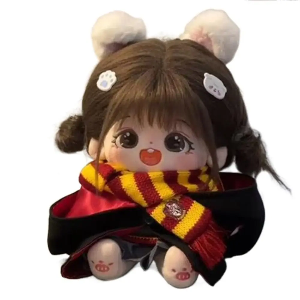 Vestido bonito de moda, ropa para muñeca de algodón de 20cm, conjunto de muñecos de peluche Kpop de alta calidad, accesorios para muñecas de moda - imagen 3