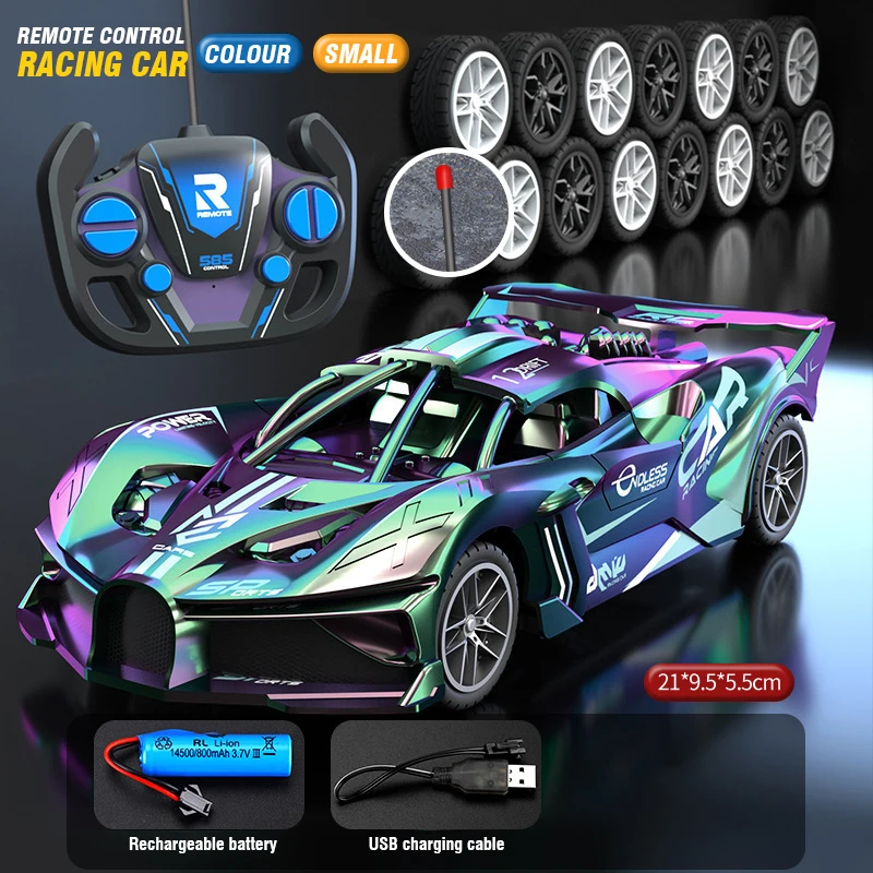 Coche teledirigido RC para niños - Alta velocidad y manejo fácil - imagen 4