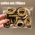 C236-coffee 200pcs