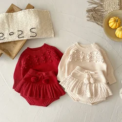 Jersey de punto suave para bebé niña – MILANCEL invierno