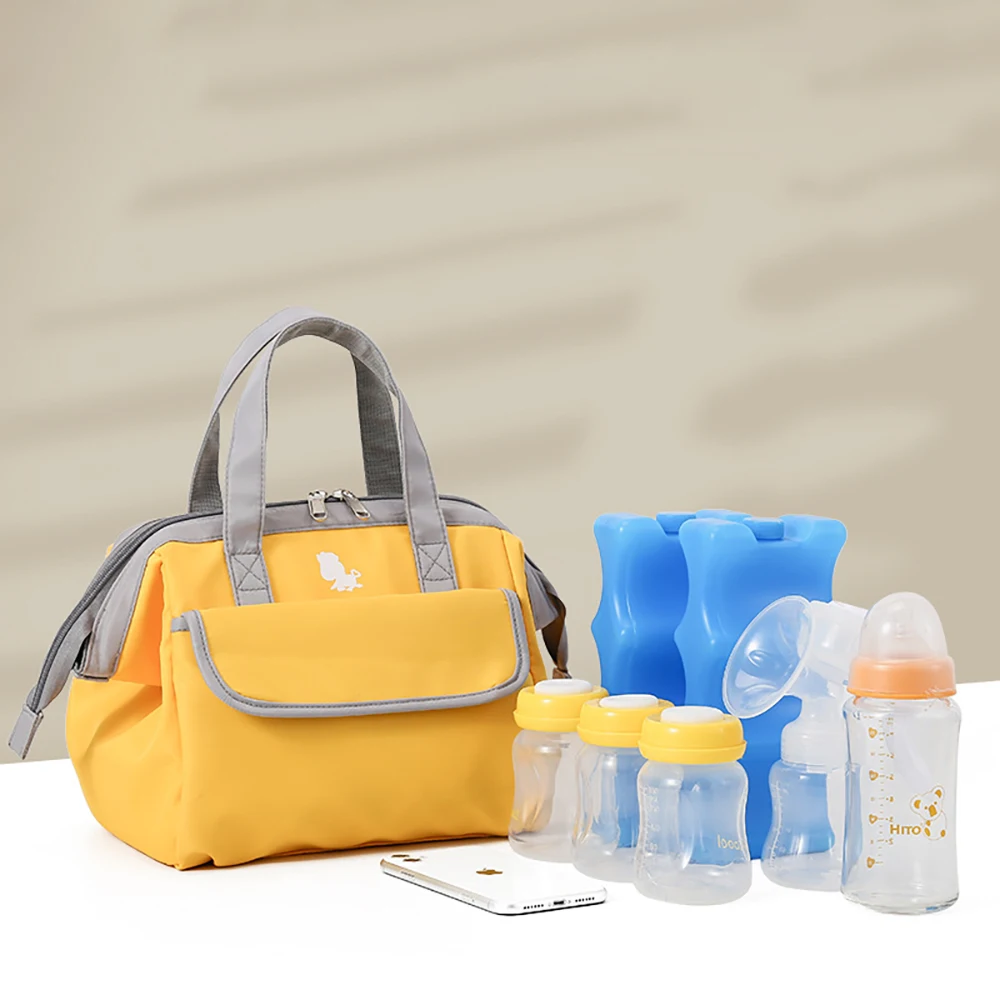 Bolsa térmica de almuerzo antifugas impermeable para leche materna - imagen 2