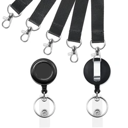Portatarjetas de identificación con cordón - Llavero e insignias