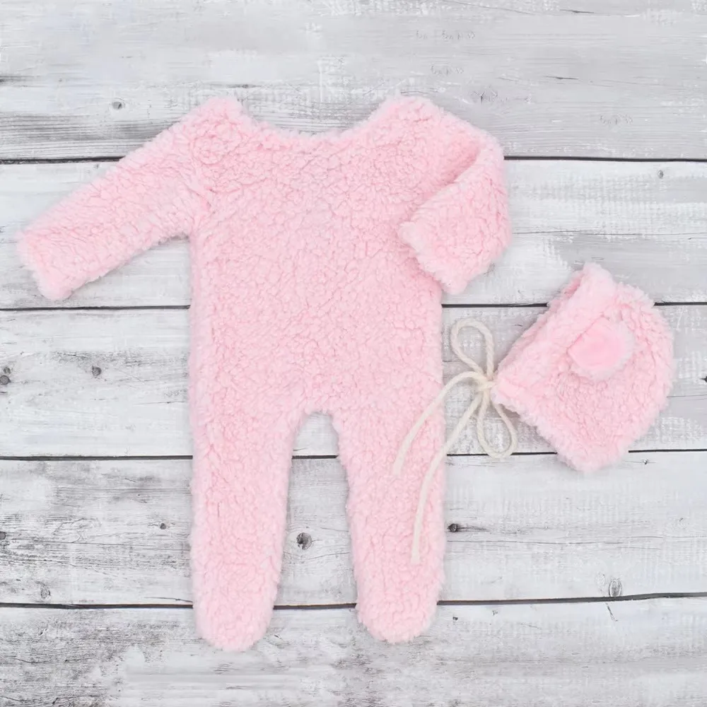 Traje bebé osito peluche suave cómodo sesión fotos prenda ideal regalo - imagen 5