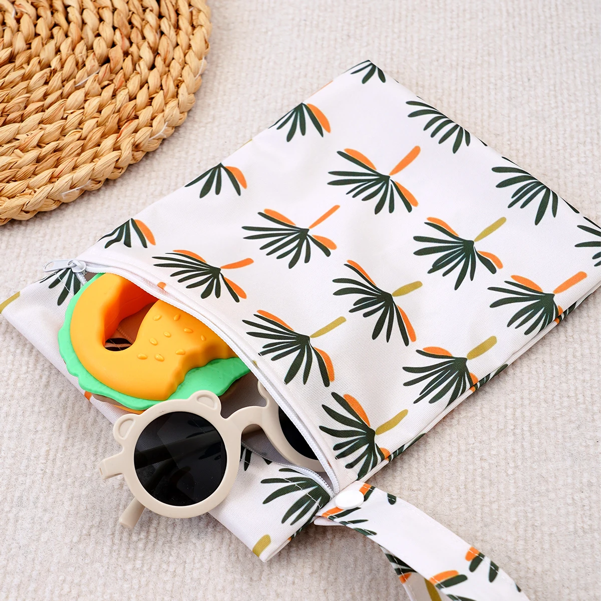 Bolsa de pañales lavable reutilizable para bebé – Viaje cómodo - imagen 5