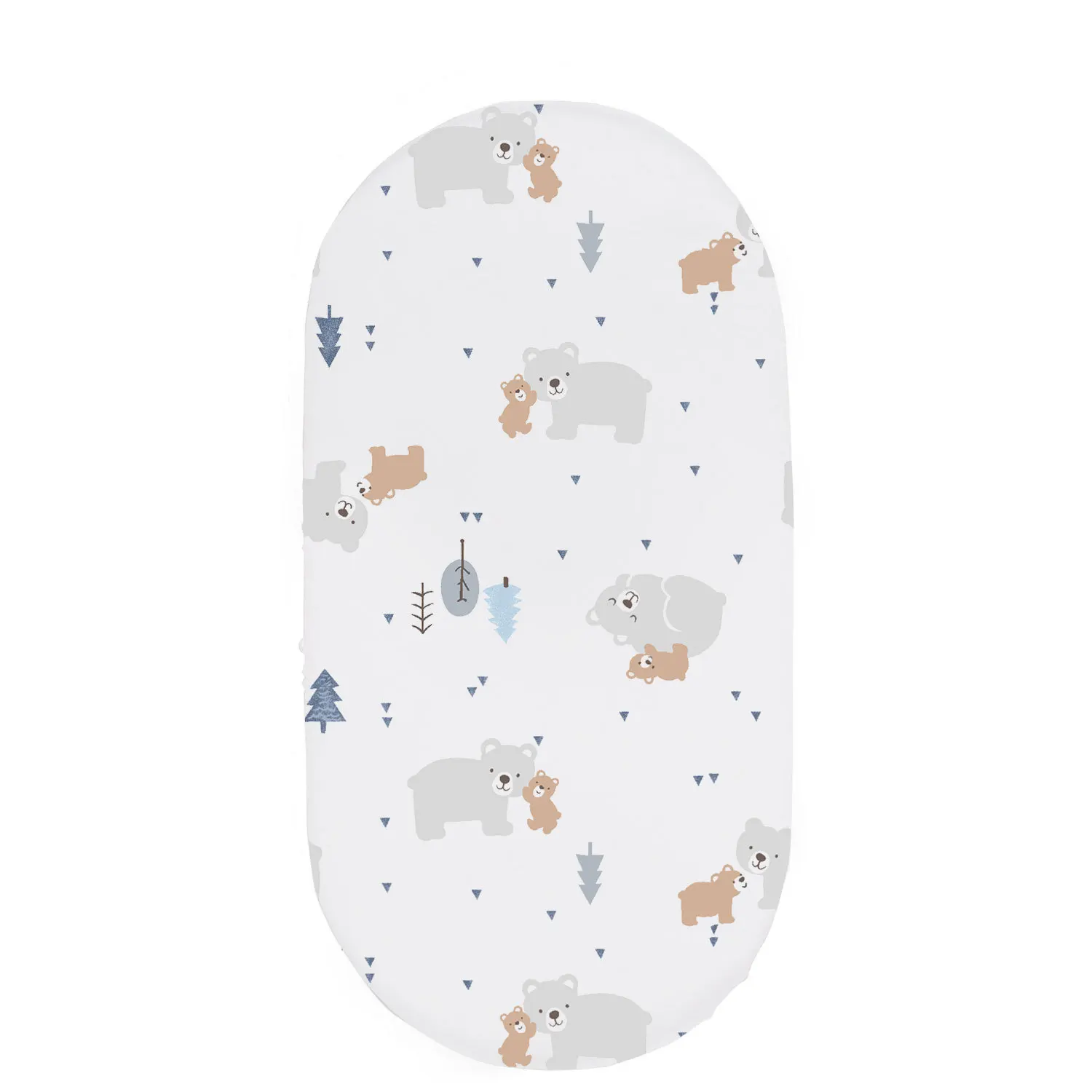 Sábana para cuna de bebé de algodón de muselina suave y transpirable, Sábana ajustable para recién nacido, Sábana para cuna de guardería hipoalergénica para bebés Universal - imagen 5