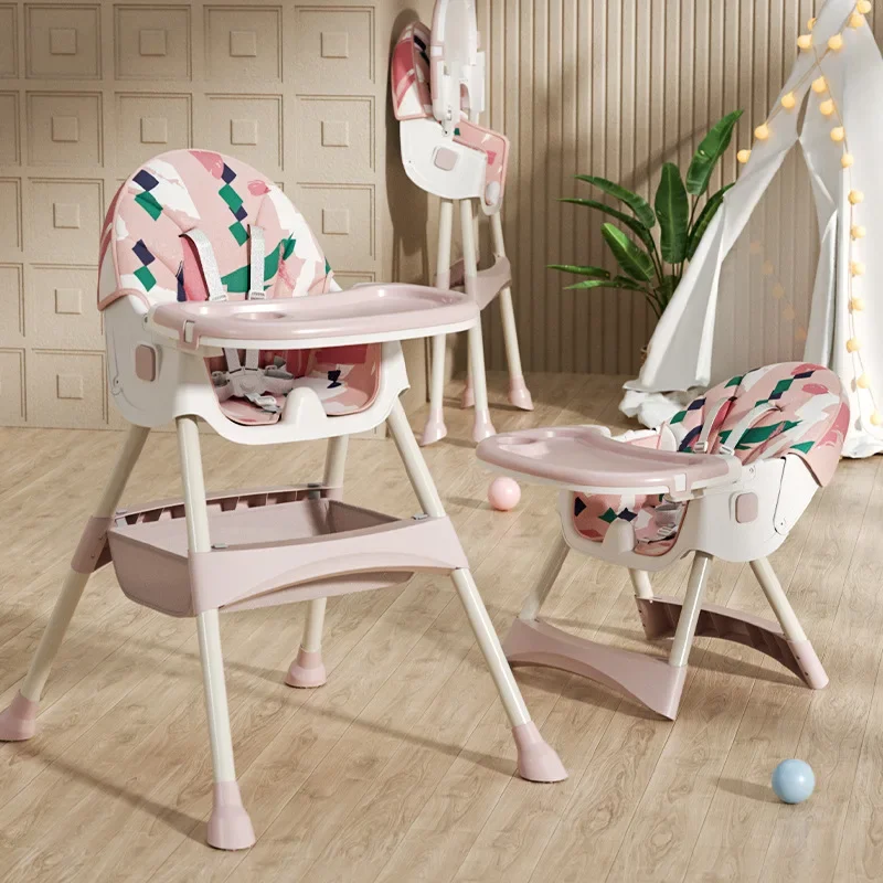 Silla de comedor para bebé reclinable y regulable tipo mecedora - imagen 3