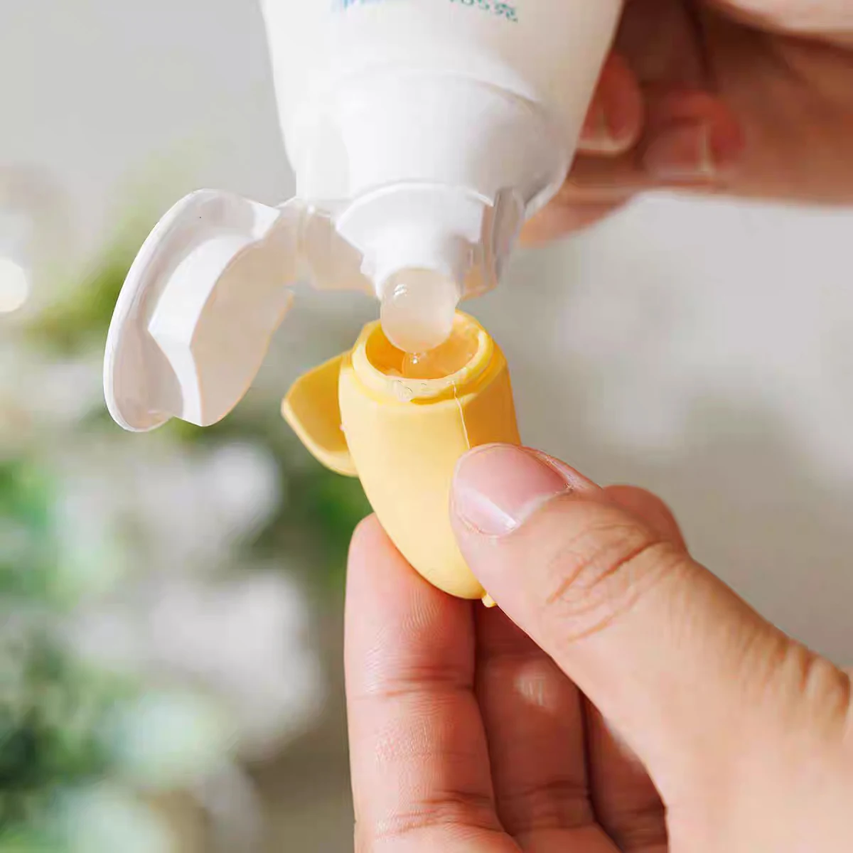 Cubierta protectora para cabezal de cepillo de dientes tipo plátano, caja de pasta de dientes, caja de almacenamiento portátil para cepillos de dientes y pasta de dientes, cubierta antipolvo - imagen 2