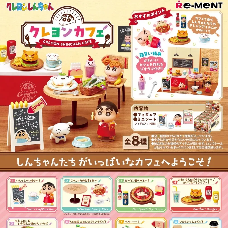Re-ment Shin Chan Cafetería en miniatura con figuras sorpresa - imagen 2