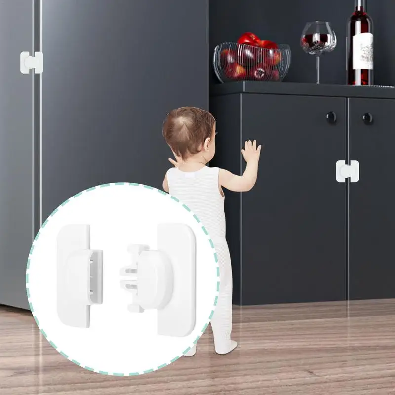 Cerraduras de gabinete a prueba de niños, cerraduras de seguridad para niños, cerradura segura, rápida y fácil, cerraduras de gabinete para niños pequeños, gabinete a prueba de niños - imagen 4