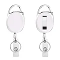 1 piece white clip