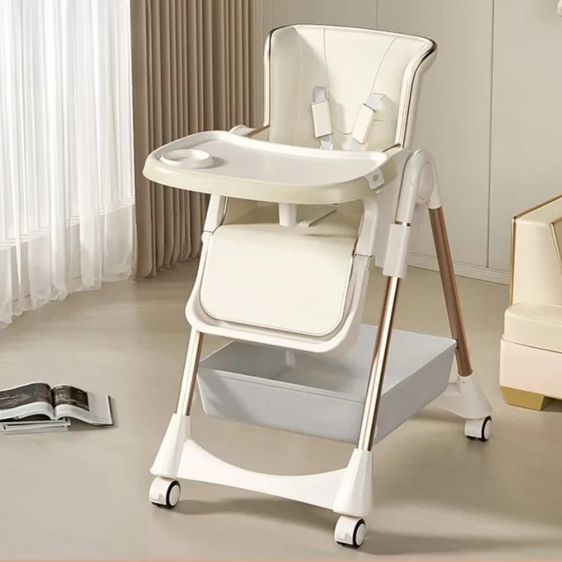 ‌ Trona para bebé sin herramientas, reclinable de 3 posiciones, pies de goma antideslizantes, asiento de aprendizaje ergonómico, límite de peso 30 kg - imagen 2