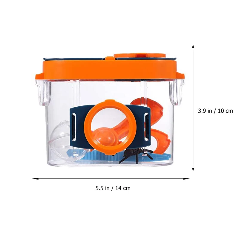 Visor de insectos para exteriores, caja de insectos, lupa, Kit de observación, jaula receptora de insectos, ciencia para niños, herramientas de exploración de la naturaleza, juguete educativo - imagen 5