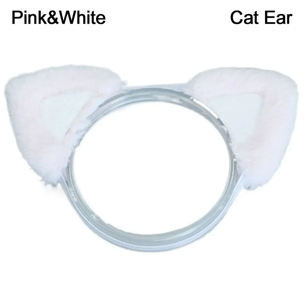 Pink-White-Cat Ear
