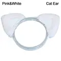 Pink-White-Cat Ear