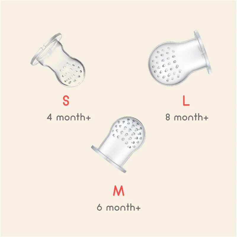 Mordedor para bebé, tetina, fruta, alimentador de alimentos para recién nacidos, mordedores de silicona, mordedor de alimentos frescos, Clip para chupete, accesorios para bebé sin BPA - imagen 5