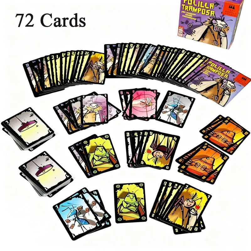 Devir Moth Juego Estrategia Familiar Cartas Diversión - imagen 2