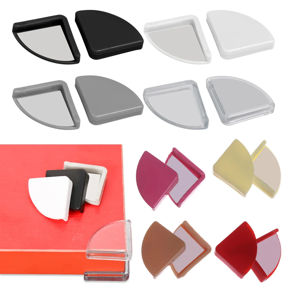 Protector de silicona de seguridad para niños y bebés, cubierta de protección de borde de esquina de mesa, protectores anticolisión, 8 unidades
