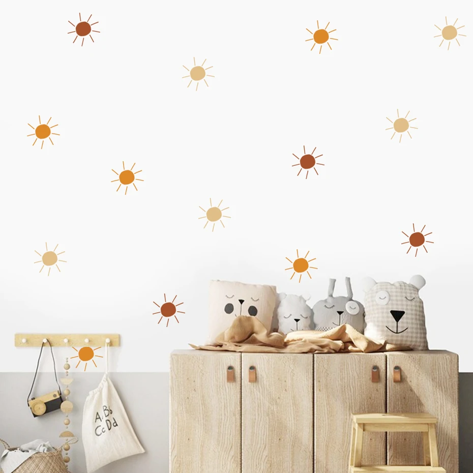 Vinilo decorativo Sol Bohemio – Pegatina infantil para pared - imagen 2