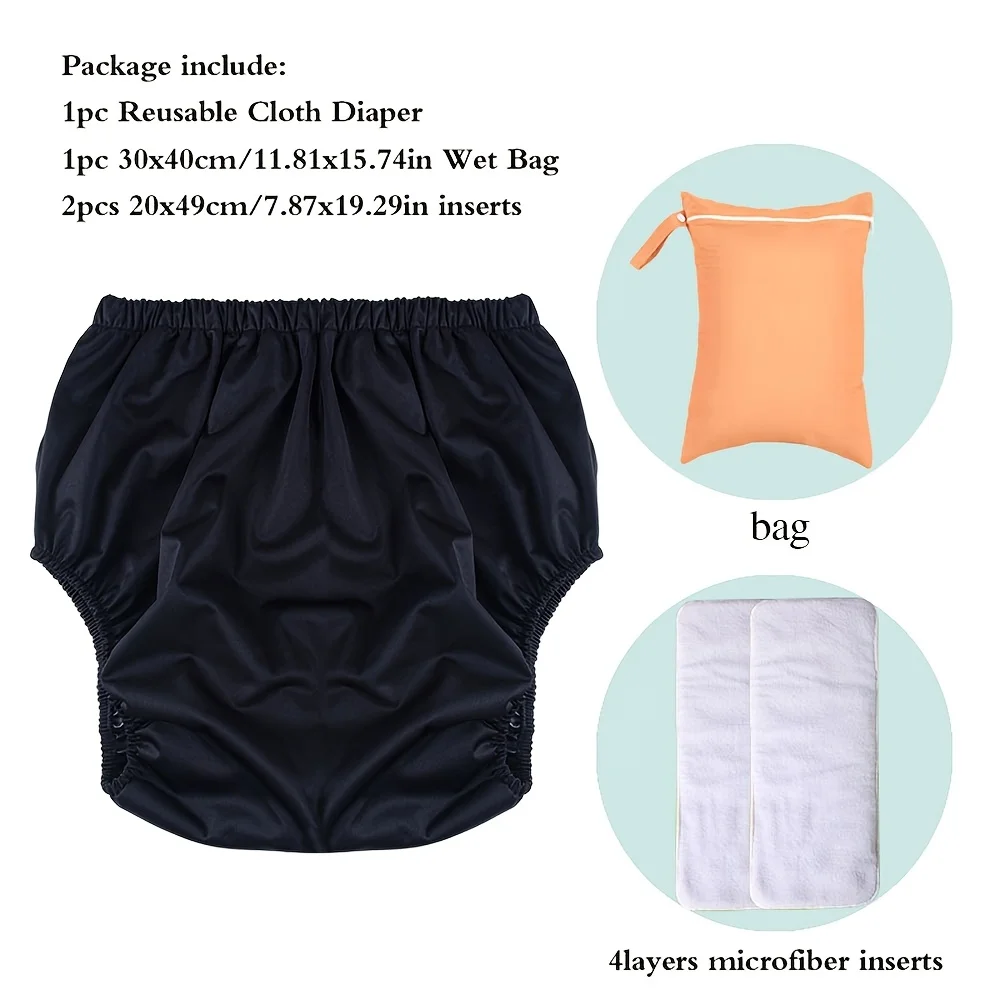 Pantalones de entrenamiento anti-fugas reutilizables con almohadillas