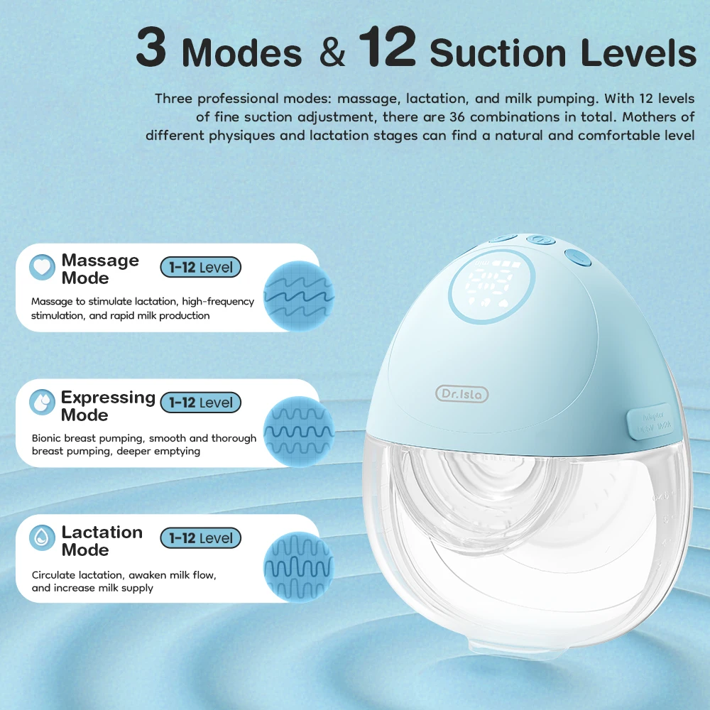 MAMIJOY extractor de leche eléctrico portátil sin BPA, silencioso - imagen 4