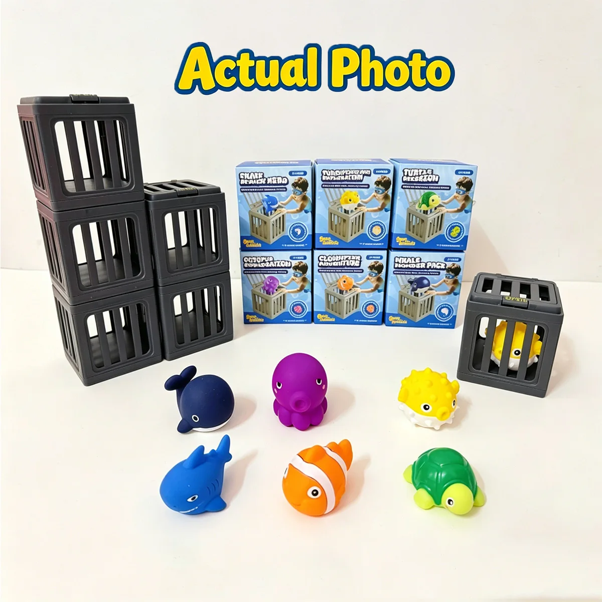 Peces flotantes para juegos en el agua