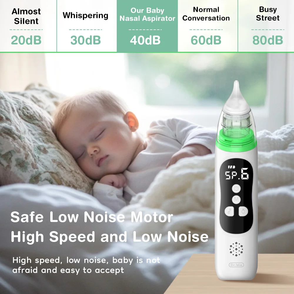 MAMIJOY aspirador nasal bebé de silicona con succión ajustable - imagen 4