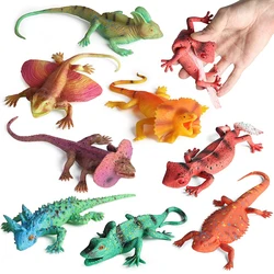Juguete de lagarto realista de TPR suave, duradero y lavable