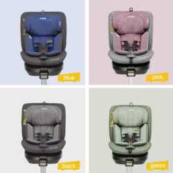 Jovikids Ranger asiento de coche giratorio para bebé con soporte
