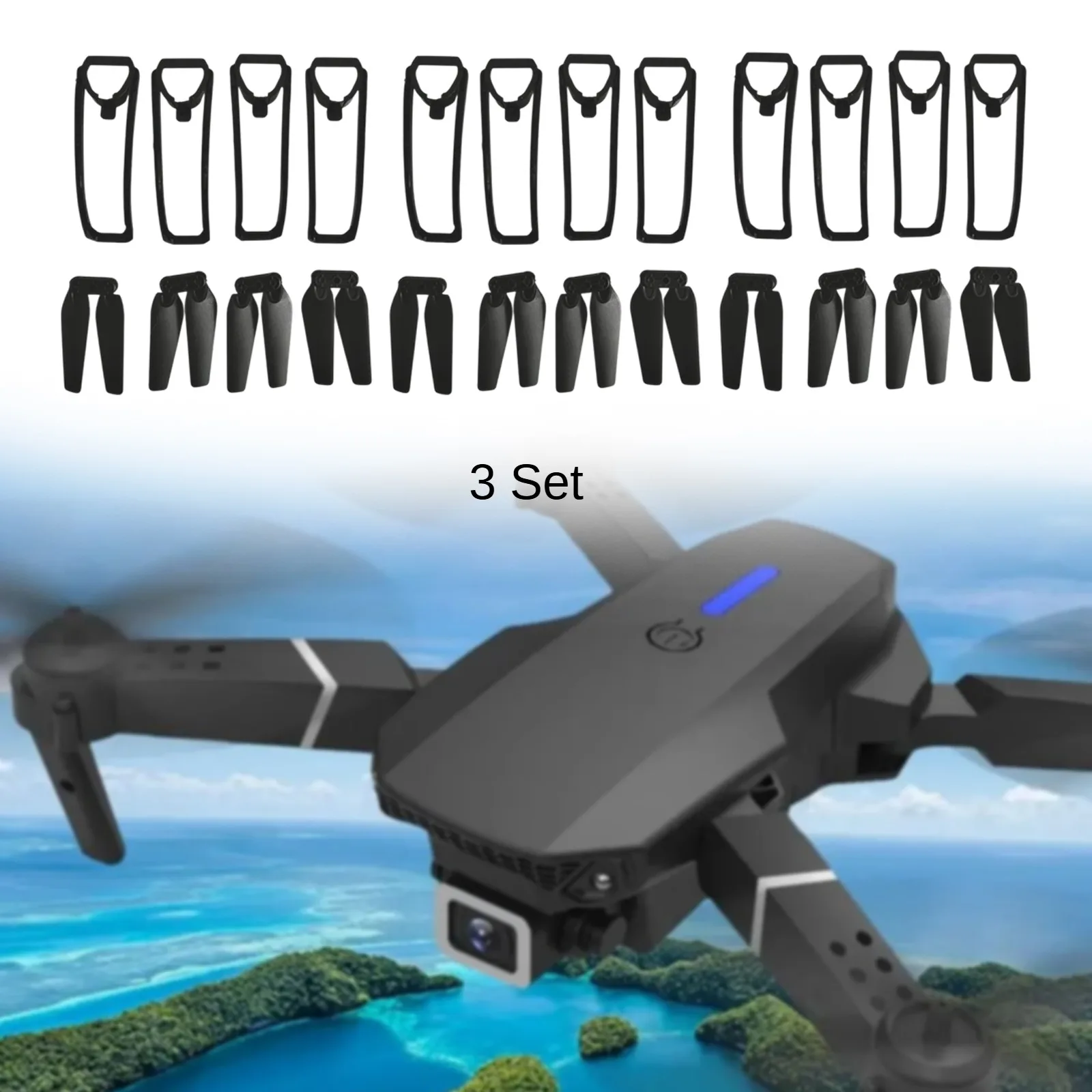 Cubre hélices para dron RC antichoques, carcasa protectora - imagen 4