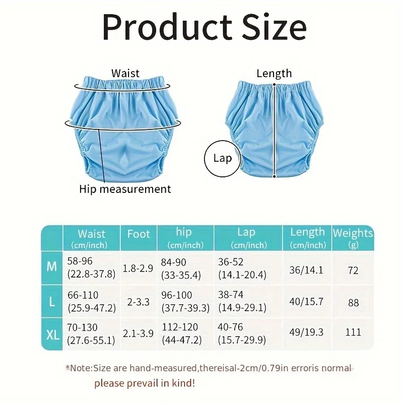 Pantalones de entrenamiento anti-fugas reutilizables con almohadillas - imagen 3