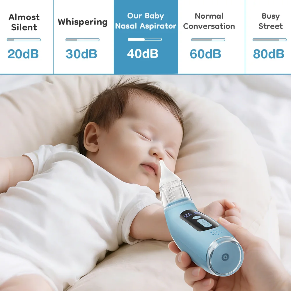 MAMIJOY aspirador nasal eléctrico con nebulizador para bebés