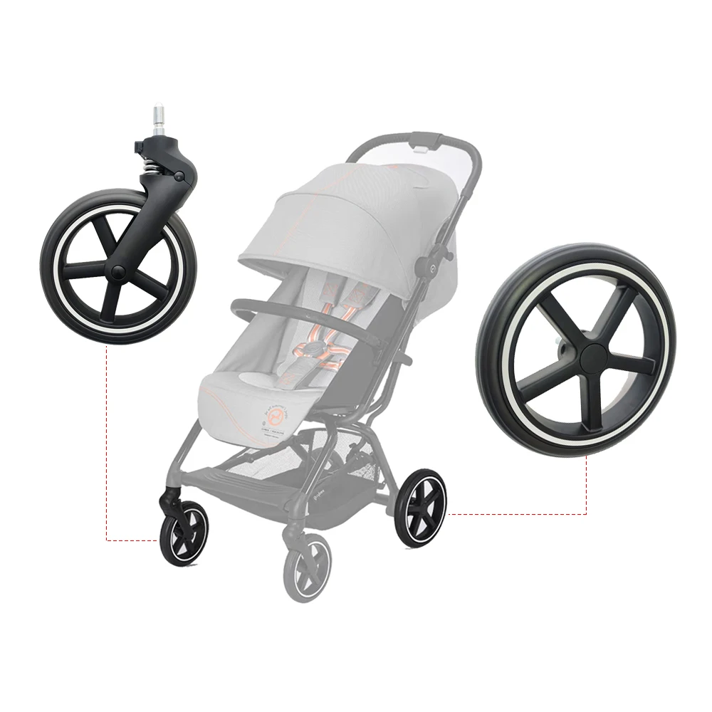Rueda delantera de repuesto compatible con Cybex Eezy S+2 y Twist+2 - imagen 5