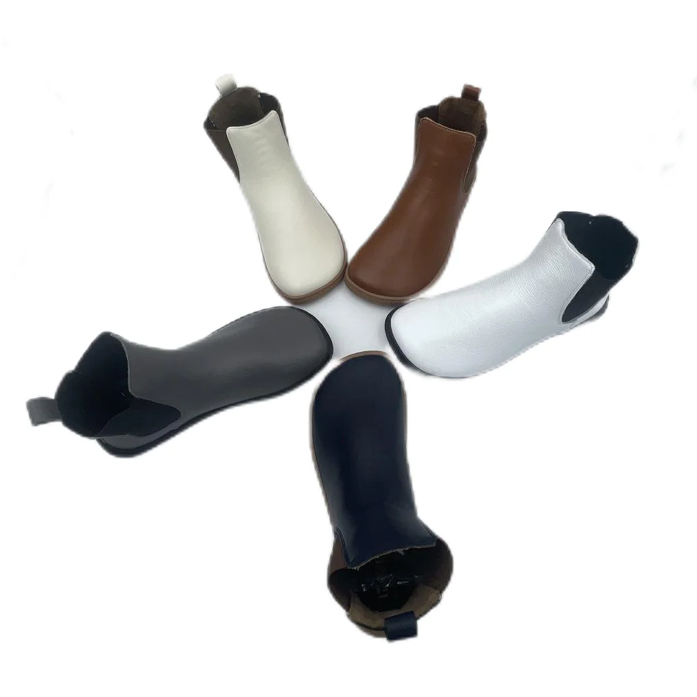 Tipsietoes Chelsea: Botas de cuero infantiles con puntera ancha - imagen 5