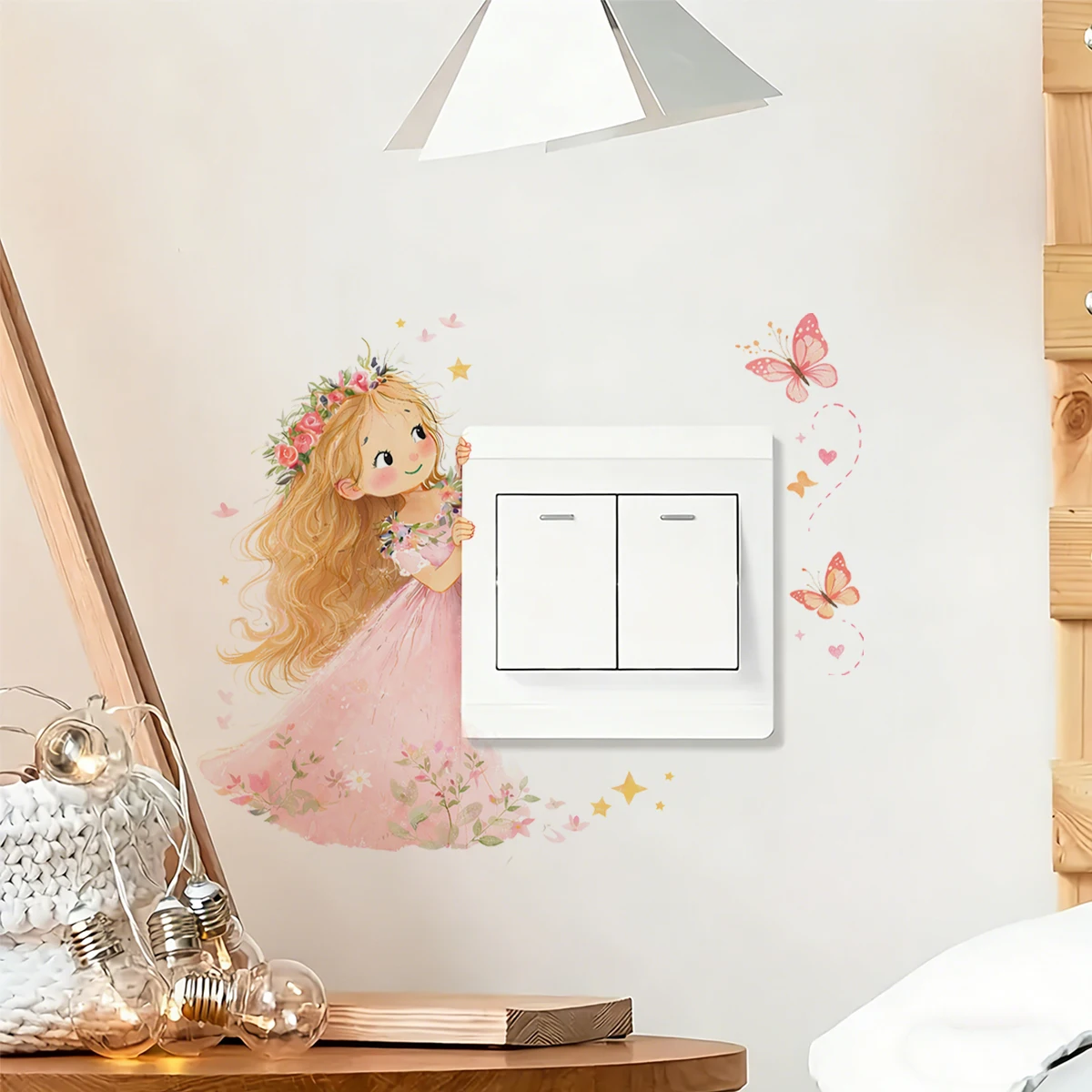 Antes y después en habitación infantil