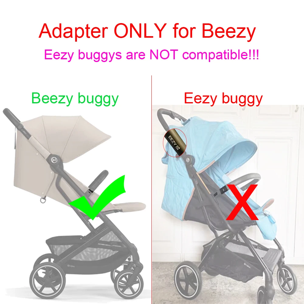 Adaptador cochecito Cybex Beezy para Maxi-Cosi Aton Cloud - imagen 3