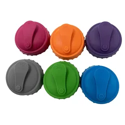 Tapón silicona multicolor para latas – Protector anti derrames