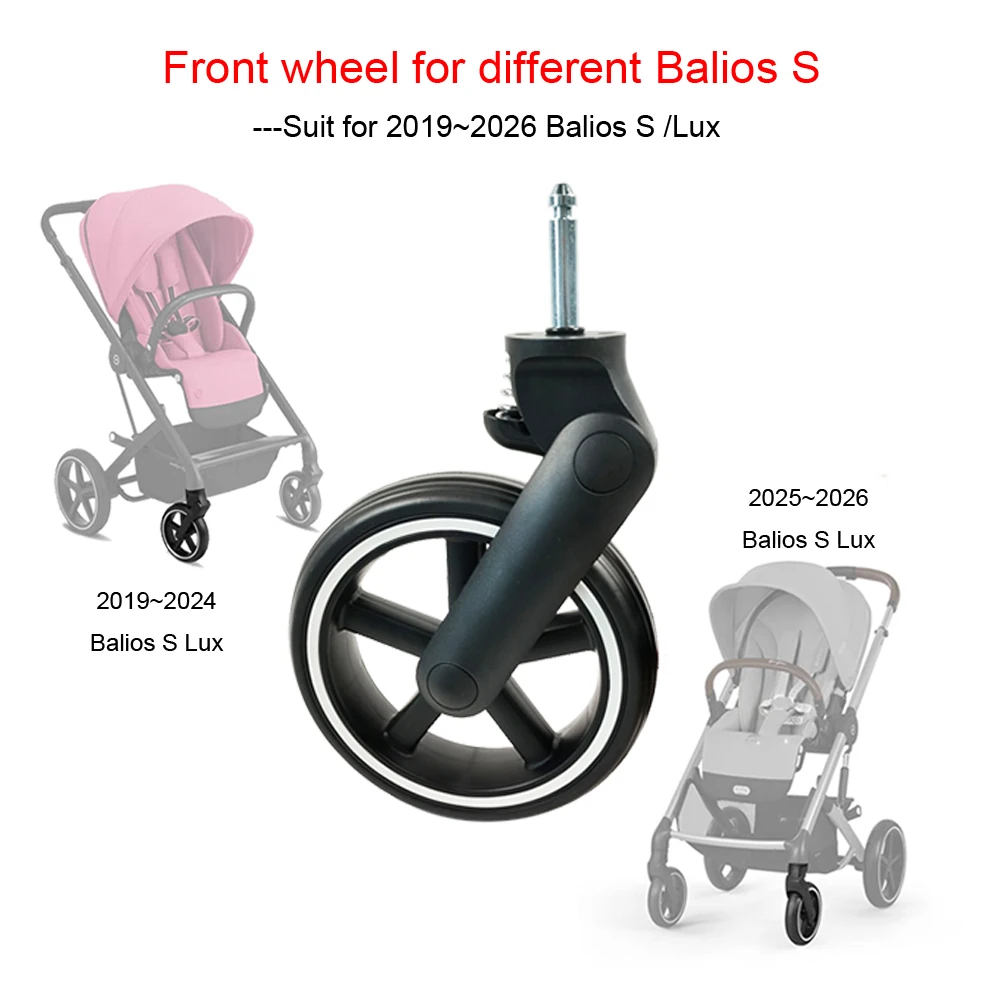 Rueda delantera Balios-S Lux mejorada para silla de paseo, nueva - imagen 3