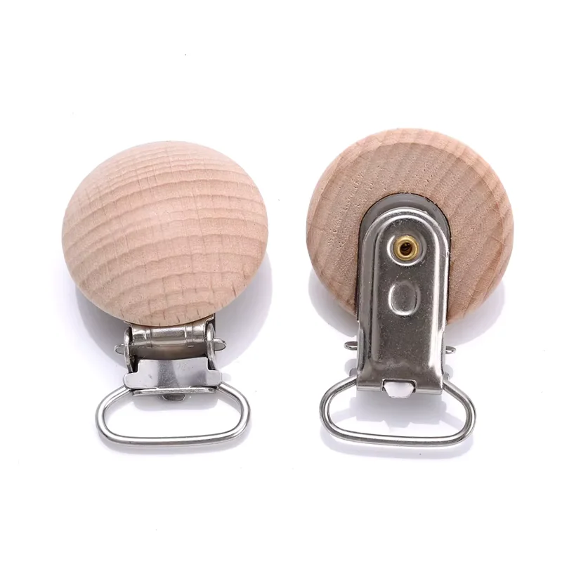 Clip de madera para chupete