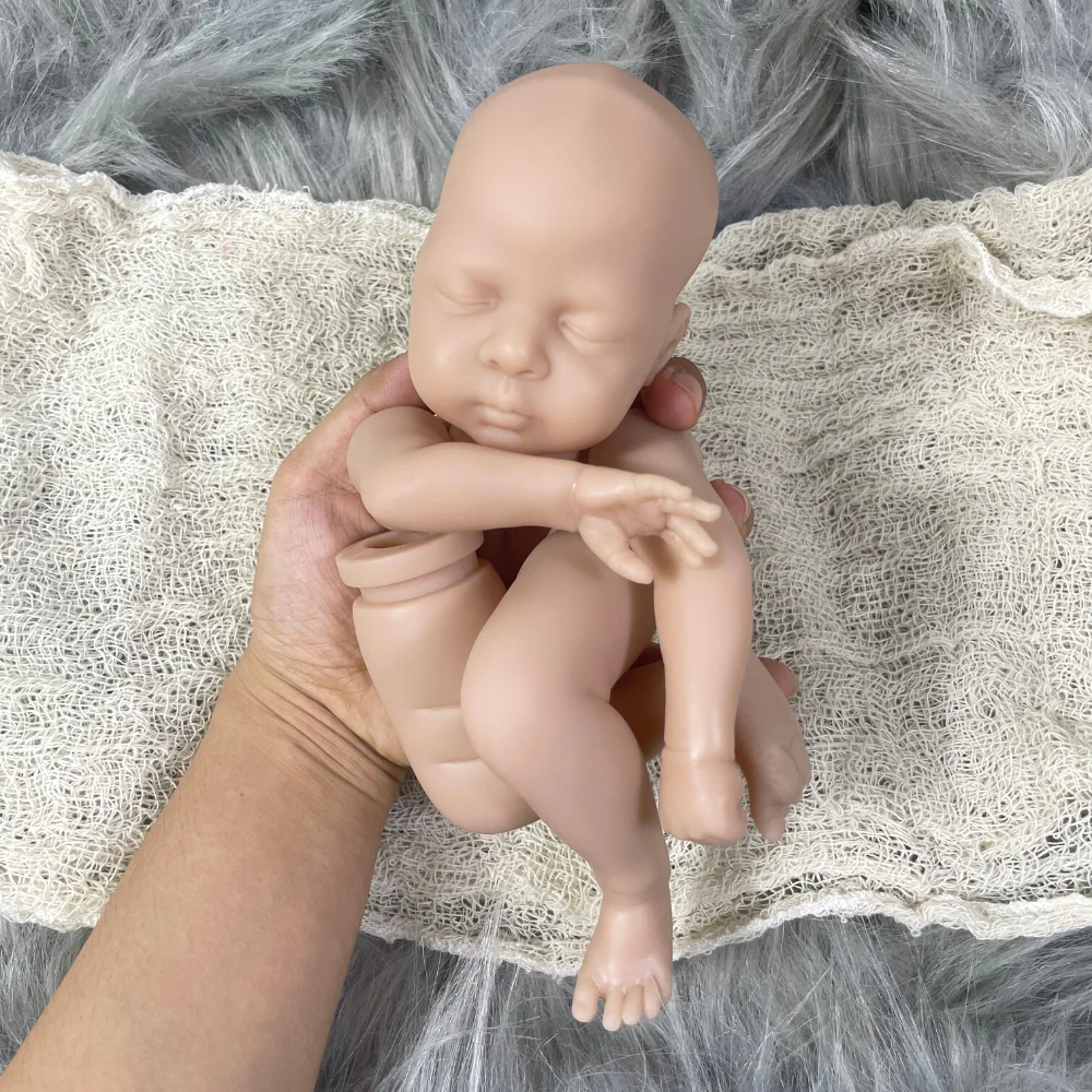 Kit muñeca reborn de vinilo para bebé – Piezas DIY sin montar - imagen 4