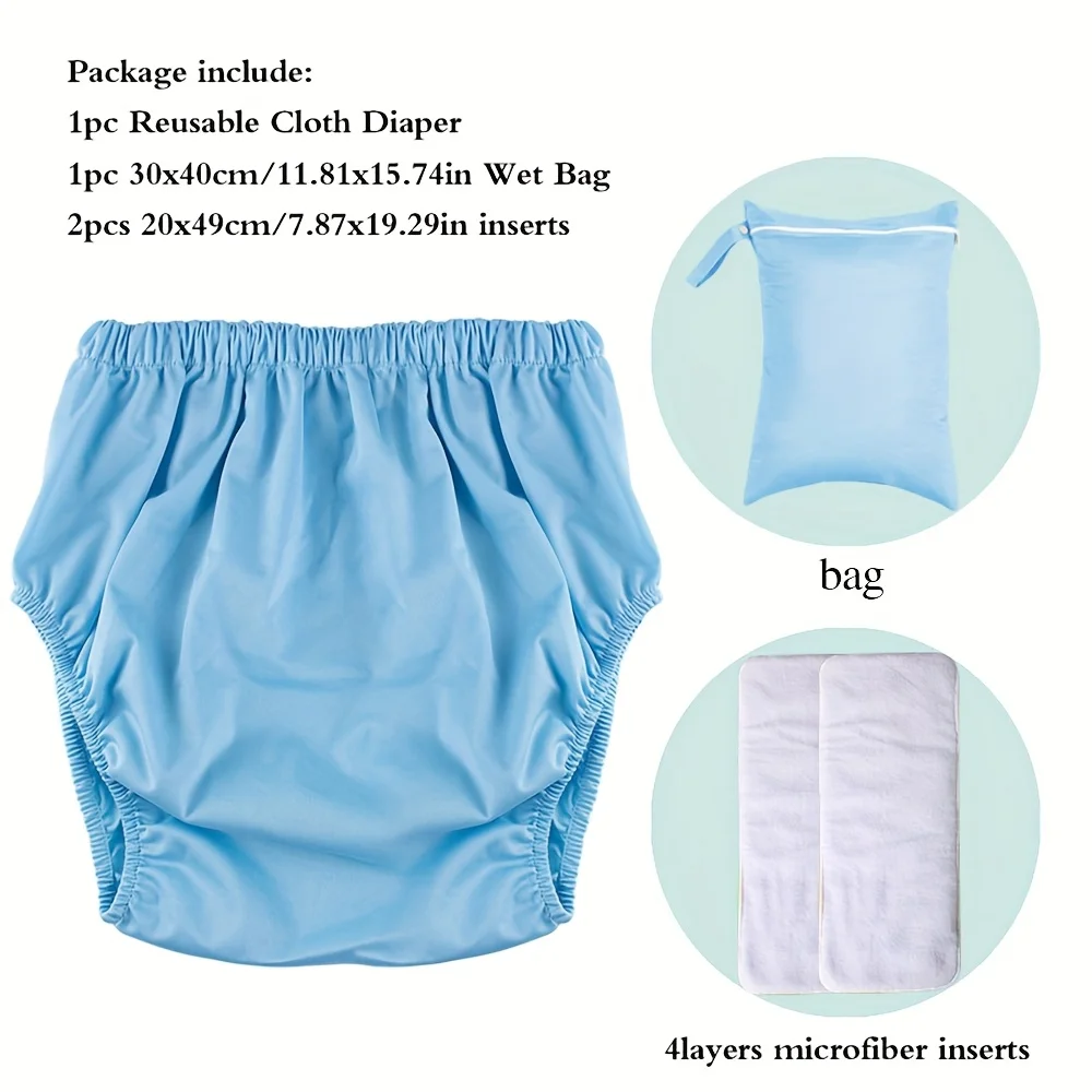 Pantalones de entrenamiento anti-fugas reutilizables con almohadillas - imagen 4