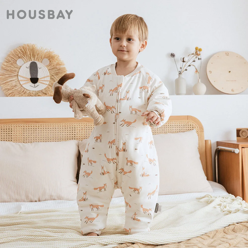Saco de dormir para bebé invierno con dinosaurio