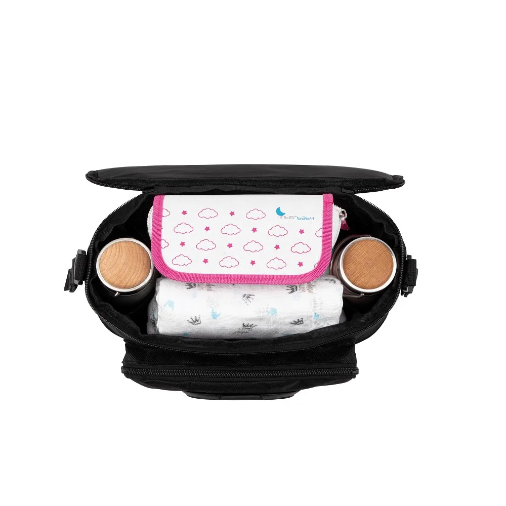 Bolsa organizadora universal para silla de paseo, ligera y compacta - imagen 2