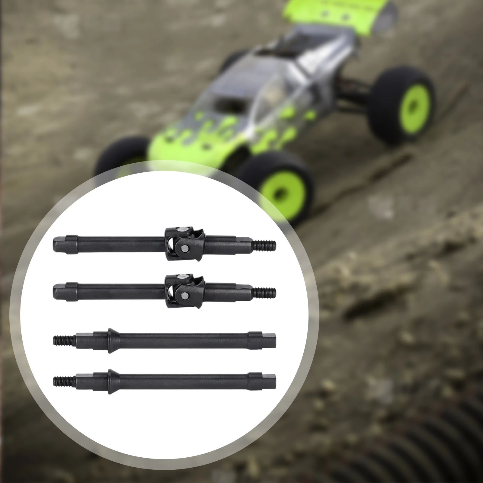 Axial SCX30 SCX10 eje transmisión acero para coche RC resistente - imagen 5