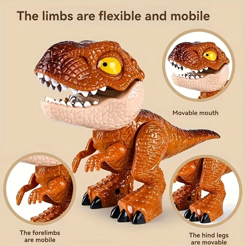 Set de papelería educativo desmontable con dinosaurios para niños - imagen 2