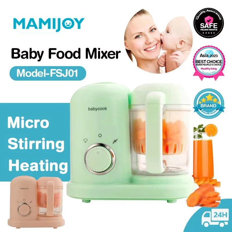 MAMIJOY procesador de papillas para bebés con vapor y calor