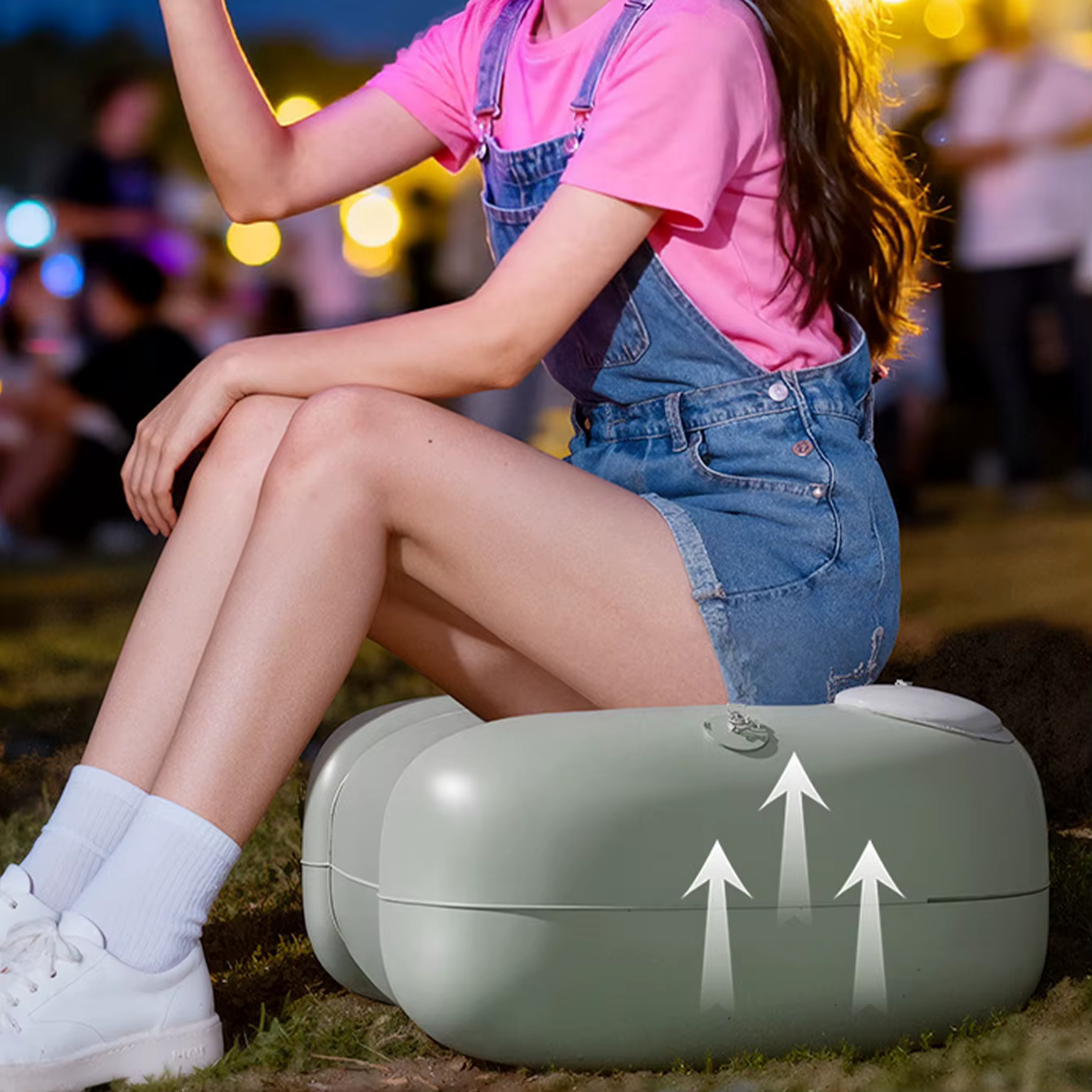 Cojín inflable para asiento que se infla al presionar - imagen 4