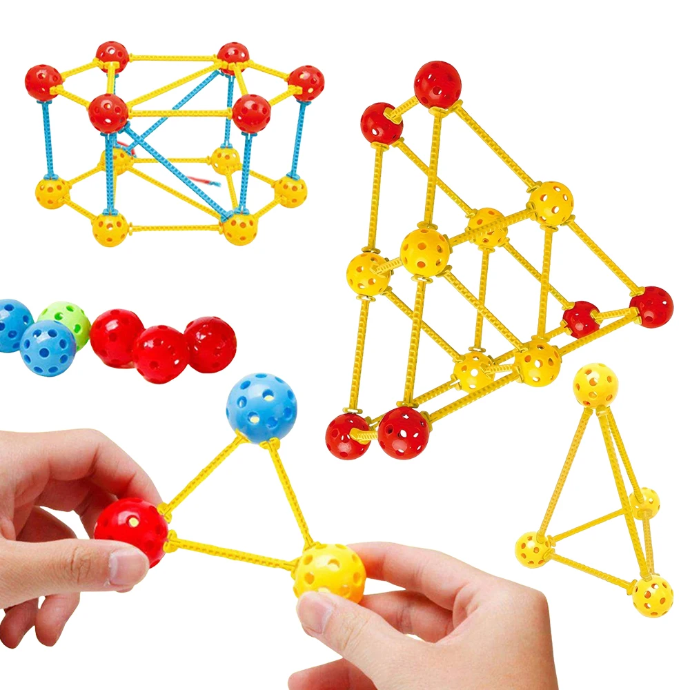 Juego de construcción 3D Montessori para estimular la motricidad fina