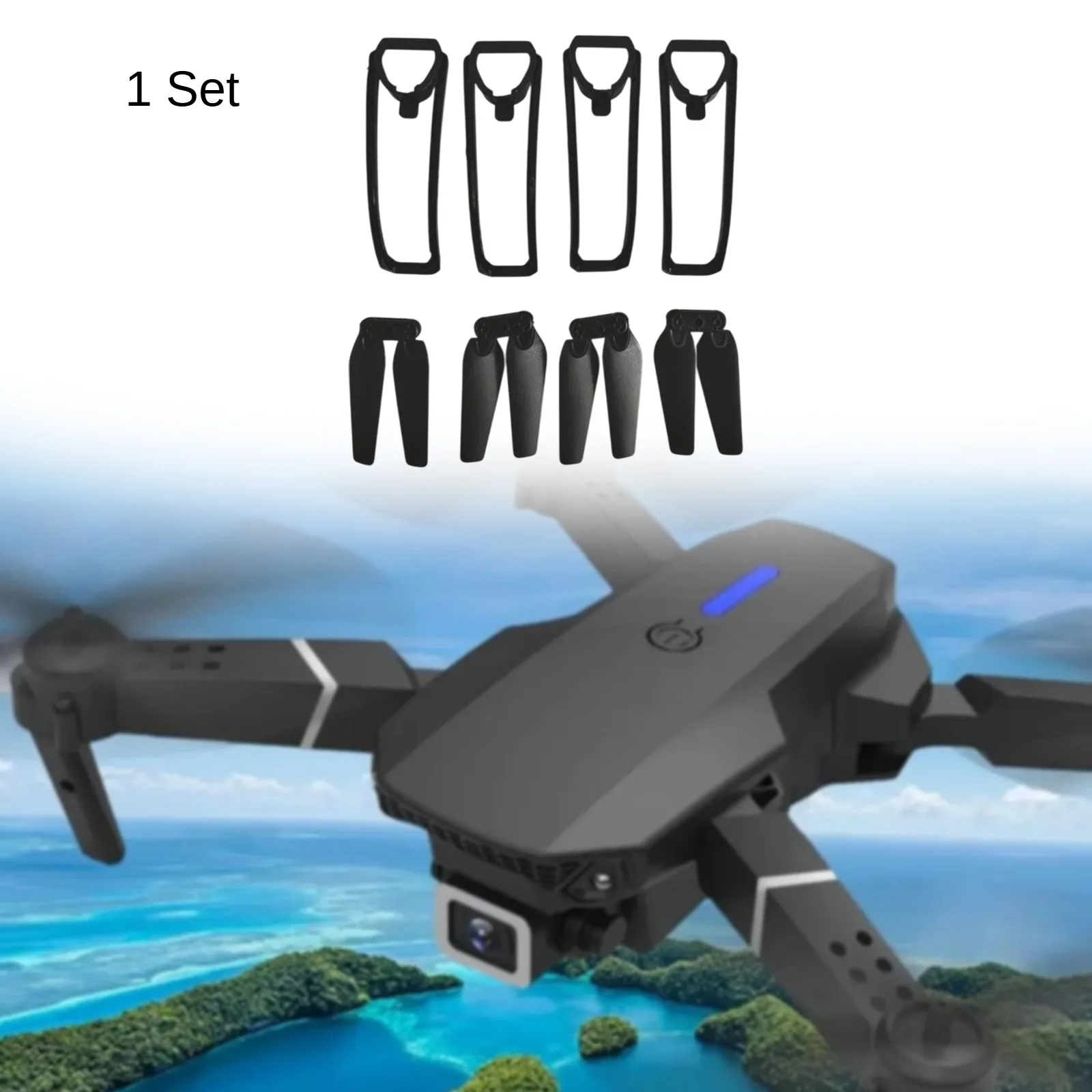 Cubre hélices para dron RC antichoques, carcasa protectora - imagen 2