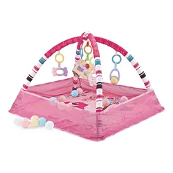 Kikkaboo Manta de juegos para bebé con bolas y actividades