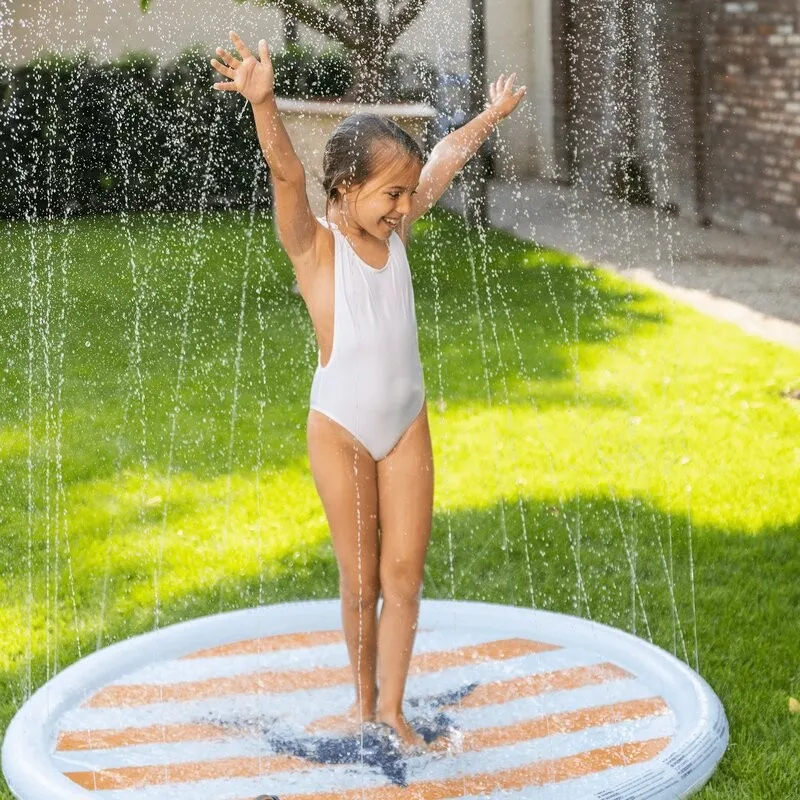 Swim Essentials Alfombra acuática rociadora de agua tiburón infantil - imagen 3